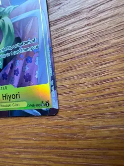 One Piece One Piece Kouzuki Hiyori Alt Art SR Wings of the Captain #OP06-106 NM - Image 4