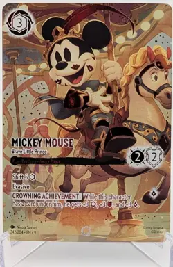 Lorcana Fabled - Mickey Mouse Brave Little Prince (Iconic) Holo 242 - NM - Image 1