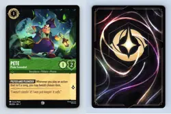 Pete #89/204 Lorcana Archazia's Island 2025 Disney Common TCG Card - Image 1