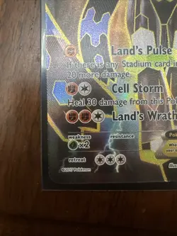 Zygarde EX Full Art Holo Card 054a/124 Near Mint Condition - Image 4