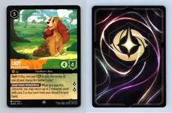 Lady #28/204 Lorcana Archazia's Island 2025 Disney Super Rare TCG Card - Image 1