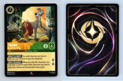 Tramp #10/204 Lorcana Archazia's Island 2025 Disney Rare TCG Card - Image 1