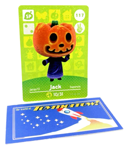 Animal Crossing Nintendo Amiibo - JACK #117 - Series 2 Authentic Card - Image 1