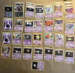 Pokemon TCG - Psychic Card Collection with several Unknow Cards - Image 1