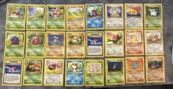 Vintage 1999 Jungle Pokemon Cards (24 Cards) Cards Great!! MP/LP Lot - Image 1