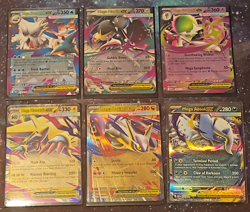 Pokemon TCG Mega Evolutions - Mega Ex Card - 6 Card Lot - Image 1