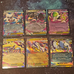 Pokemon TCG Mega Evolutions - Mega Ex Card - 6 Card Lot - Image 2