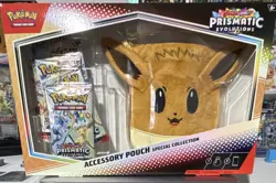 Pokemon Scarlet & Violet Prismatic Evolutions Accessory Pouch Collection - Image 1