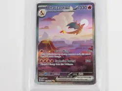 PSA 9 Charizard Ex #199 2023 Pokemon Mew En-151 121972613 - Image 2