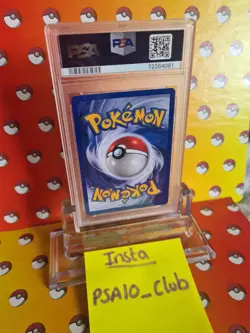 Pokemon 1st Edition Neo Revelation Magneton Holo 10/64 PSA 9 - Image 3