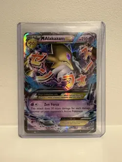 M Alakazam EX 26/124 Fates Collide Holo Pokemon LP - Image 1
