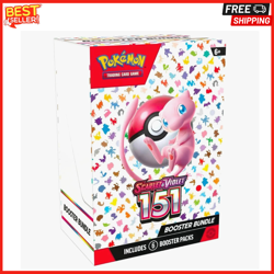 Pokemon TCG Scarlet & Violet 151 Booster Bundle Sealed New (6 packs) - Image 1
