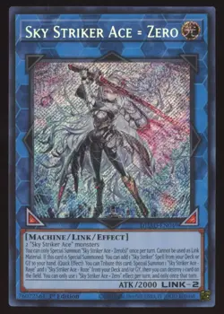 Yu-Gi-Oh! Sky Striker Ace = Zero #DUAD-EN049 Duelist's Advance Secret Rare - Image 1