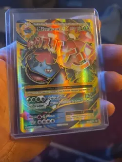 Pokemon TCG Mega-Venusaur-EX Evolutions Holo Full Art Ultra Rare Card 100/108 - Image 1