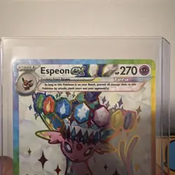 Pokemon TCG Espeon Black Star Promo Card SVP175 Figure Collection - Image 2