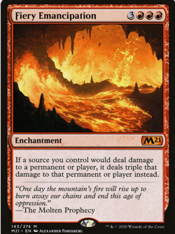 MTG Fiery Emancipation - 143 / English / Near Mint - Image 1