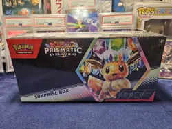 Sealed Pokemon TCG Scarlet & Violet Prismatic Evolutions Surprise Box - Image 1