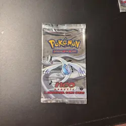 Pokemon Neo Genesis 1st Edition Lugia Opened/Empty Booster Pack 2000 WOTC - Image 1