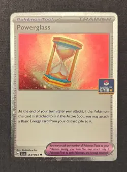 Pokemon Asia Exclusive Powerglass Gym Promo Stamped 063/064 - Image 1