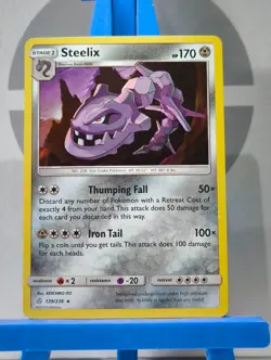 Steelix 139/236 - Holo Rare - Sun & Moon: Cosmic Eclipse - Pokemon TCG - Image 3