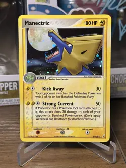 Pokemon TCG Manectric 8/100 Crystal Guardians Holo Rare - Image 1