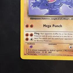 Vintage Pokemon Team Rocket Dark Machamp 27/82 Non-holo Rare WotC 2000 - Image 5