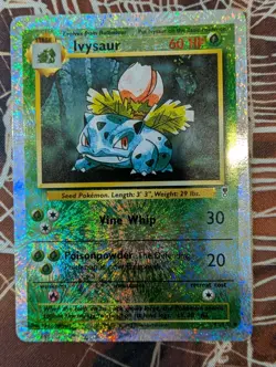 Ivysaur 47/110 Legendary Collection Reverse Holo Pokemon Card Vintage 2002 - Image 1
