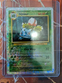 Ivysaur 47/110 Legendary Collection Reverse Holo Pokemon Card Vintage 2002 - Image 3
