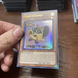 Yu-Gi-Oh! TCG Cooky Yummy Ultra Rare Card JUSH-EN017 NM 1st Edition - Image 3