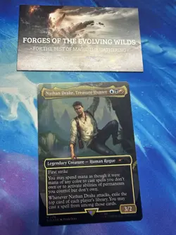 Nathan Drake, Treasure Hunter Foil 2216 Uncharted Secret Lair - Image 1
