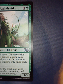 Dionus, Elvish Archdruid (Anime) Foundations Jumpstart Regular - Image 5