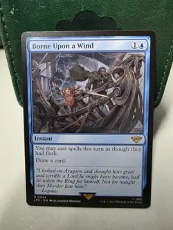 Borne Upon a Wind R Regular #44 | LTR The Lord of the Rings | MTG NM - Image 1