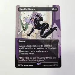 Deadly Dispute Marvel's Spider-Man: Villainous Plot Secret Lair SLD MTG 1985 - Image 1