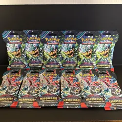 Pokemon TCG Twilight Masquerade Booster Pack Lot (12 Packs) – Factory Sealed US - Image 2