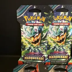 Pokemon TCG Twilight Masquerade Booster Pack Lot (12 Packs) – Factory Sealed US - Image 3