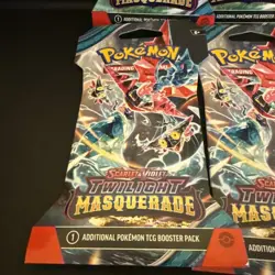 Pokemon TCG Twilight Masquerade Booster Pack Lot (12 Packs) – Factory Sealed US - Image 4