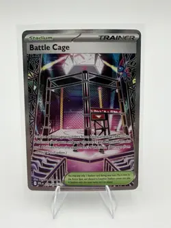 Battle Cage 116/94 Full Art Ultra Rare ME Phantasmal Flames Pokemon TCG NM - Image 1