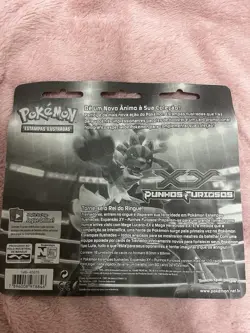 Pokemon XY Furious Fists 3 Pack Blister Trevenant Promo - Portuguese Version - Image 2