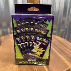 Pokemon Trick or Trade Booster Pack Box 15 Packs 2025 Sealed Box - Image 1