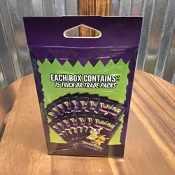 Pokemon Trick or Trade Booster Pack Box 15 Packs 2025 Sealed Box - Image 3