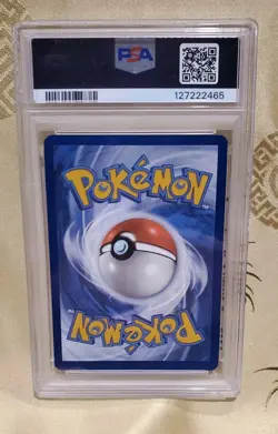 2024 Pokemon Tef EN-Temporal Forces Gastly #177 Illustration Rare PSA 9 - Image 2
