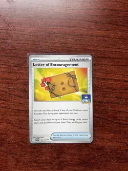 Letter Of Encouragement Stamped Asia Exclusive GYM 089/197 Pokemon TCG NM - Image 1