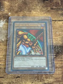 Left Arm of the Forbidden One Worldwide English #LOB-EN123 - Image 1
