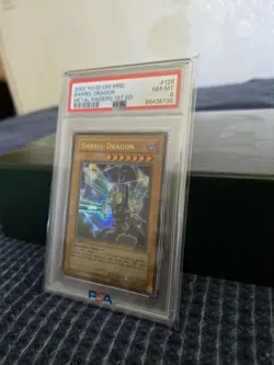 Yu-Gi-Oh! TCG Barrel Dragon MRD-126 Metal Raiders 1st Ed Ultra Rare PSA 8 - Image 2