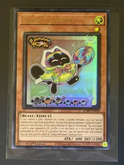 Yu-Gi-O Lollipop Yummy JUSH-EN018 Ultra Rare 1st Ed - Image 1