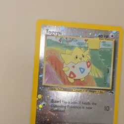 Pokemon Togepi Southern Islands 04/18 Reverse Holo Promo 2001 Trading Card - Image 2