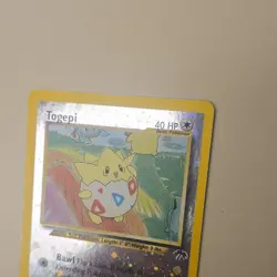 Pokemon Togepi Southern Islands 04/18 Reverse Holo Promo 2001 Trading Card - Image 4