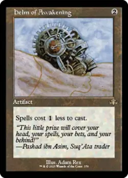 Helm of Awakening (Retro) [Dominaria Remastered] Foil Near Mint - Image 1