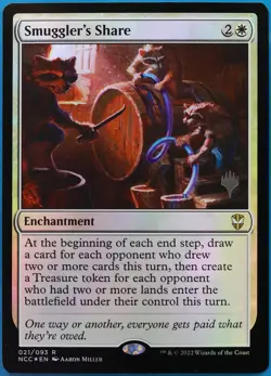 Smuggler's Share (Promo Pack) FOIL Streets of New Capenna Commander MINT 511979 - Image 1