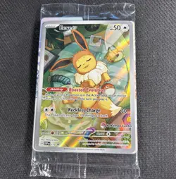 Eevee 173 Scarlet & Violet Promo Holo (Pokemon Center Exclusive Stamp) Sealed - Image 1